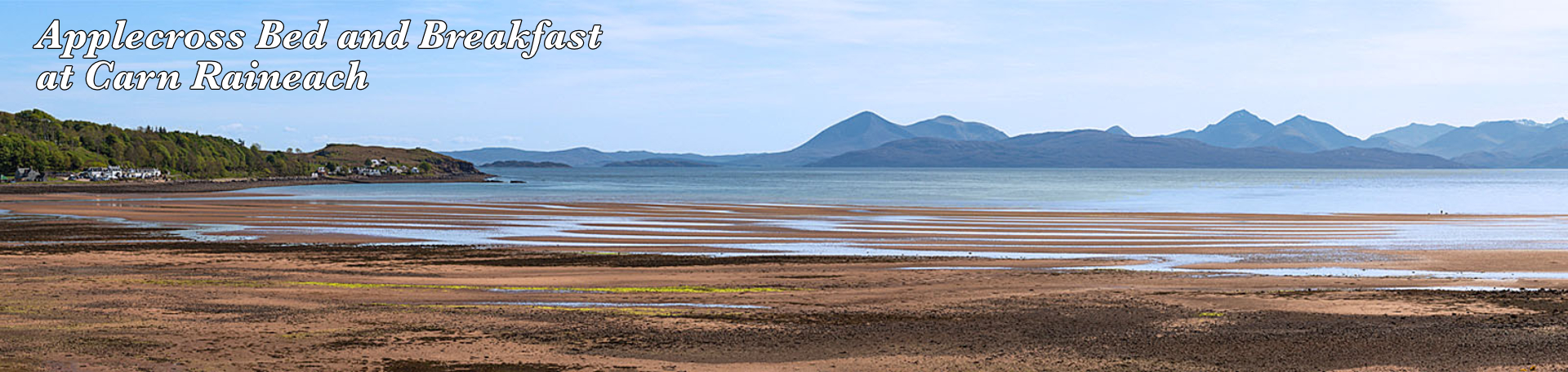 The Cuilins and the bay